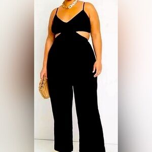 NWT Eloquii cutout jumpsuit, size 20. Great for summer nights out!